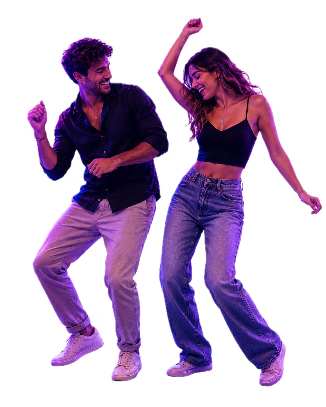 Pareja bailando en celebración privada